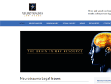 Tablet Screenshot of neurolaw.com